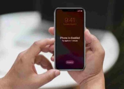 Unlock a disabled iphone