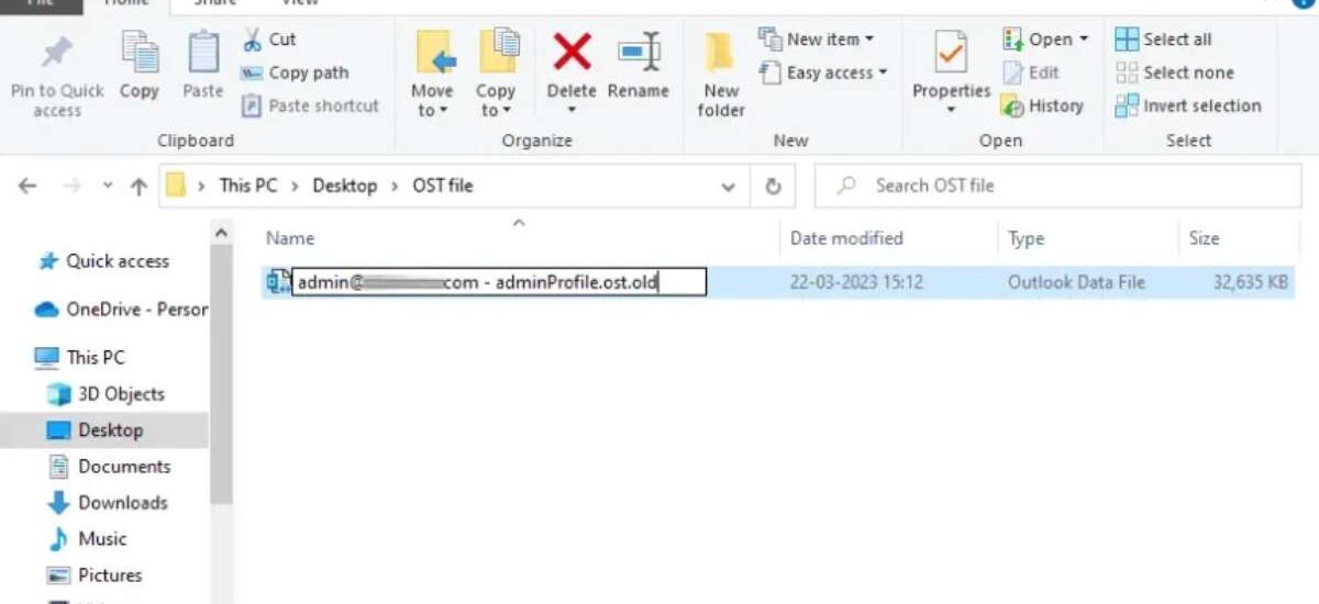 How to Change OST File Name in the Simplest Renaming Steps