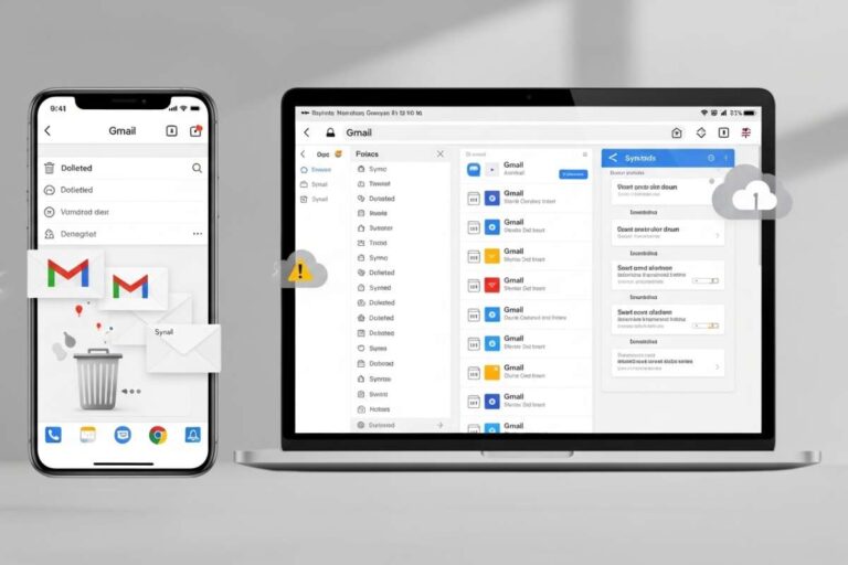 Delete Gmail Email on Phone But Not Computer?