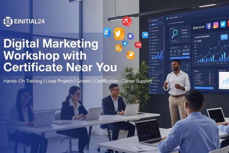 Digital Marketing Workshop with Certificate Near Me