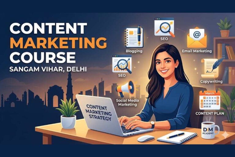 Content Marketing Course in Sangam Vihar, Delhi | Practical Training + Certification