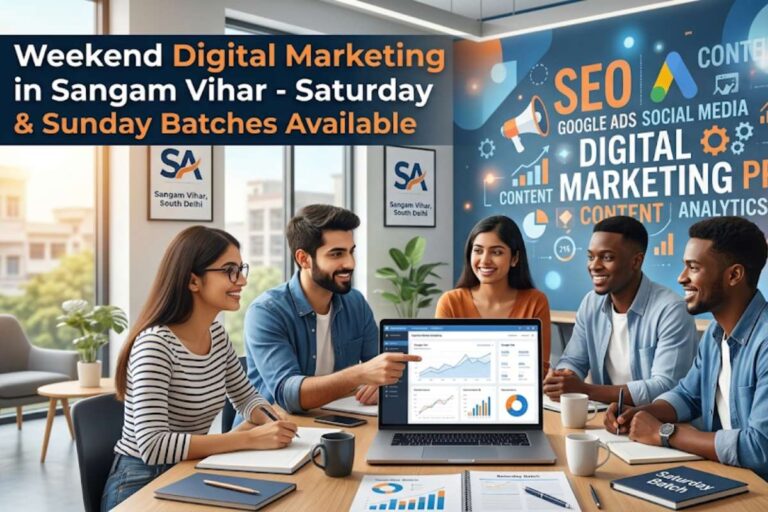 Weekend Digital Marketing Classes in Sangam Vihar