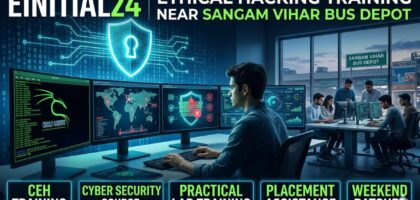 ethical hacking training near sangam vihar bus depot