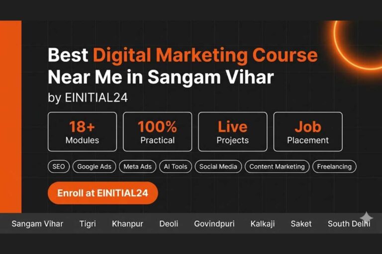 Best Digital Marketing Course Near Me in Sangam Vihar