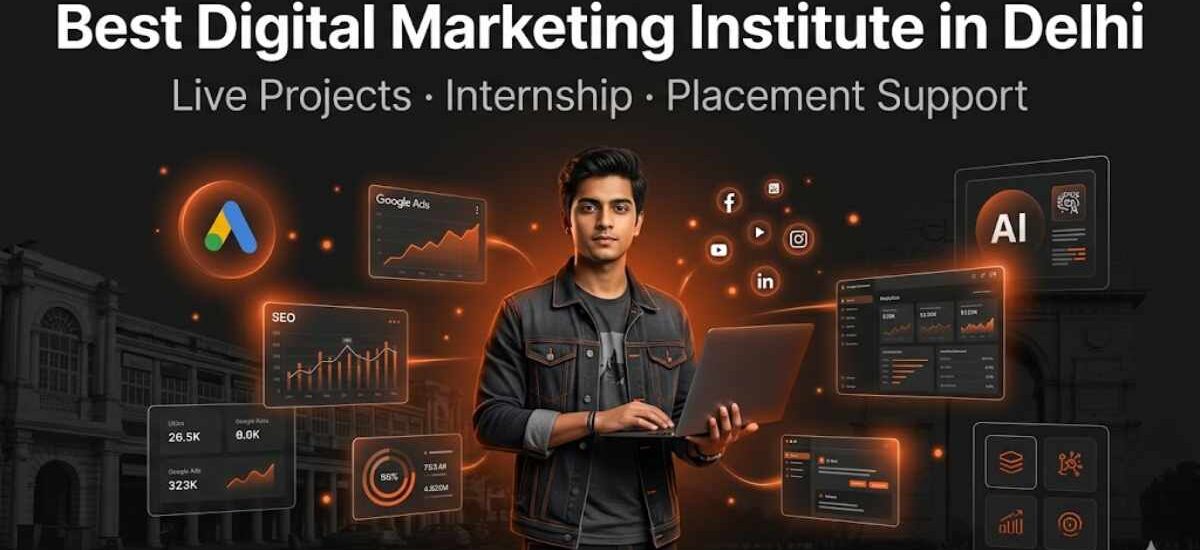 Best Digital Marketing Institute Near Me for Students in Delhi