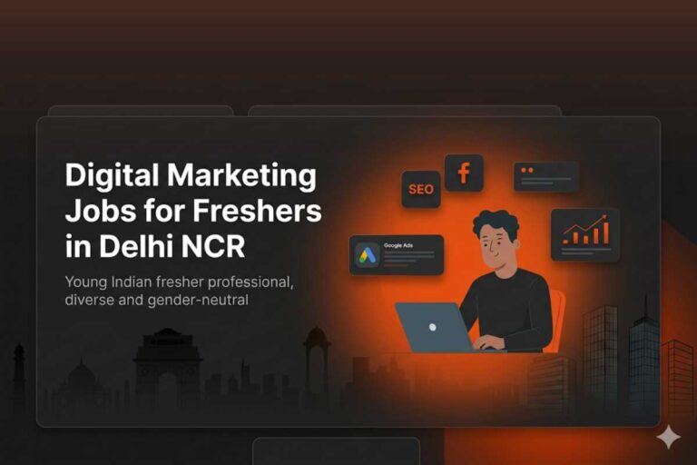 Digital Marketing Jobs for Freshers in Delhi NCR